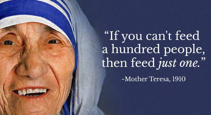 Mother Teresa 110th birth anniversary
